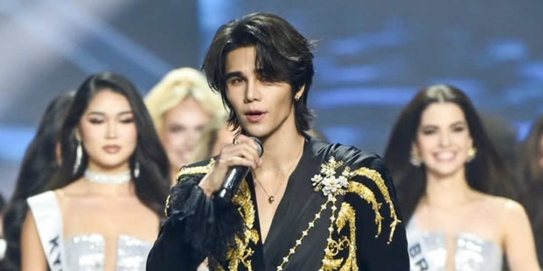 Jeff Satur en Miss Universo 2025.