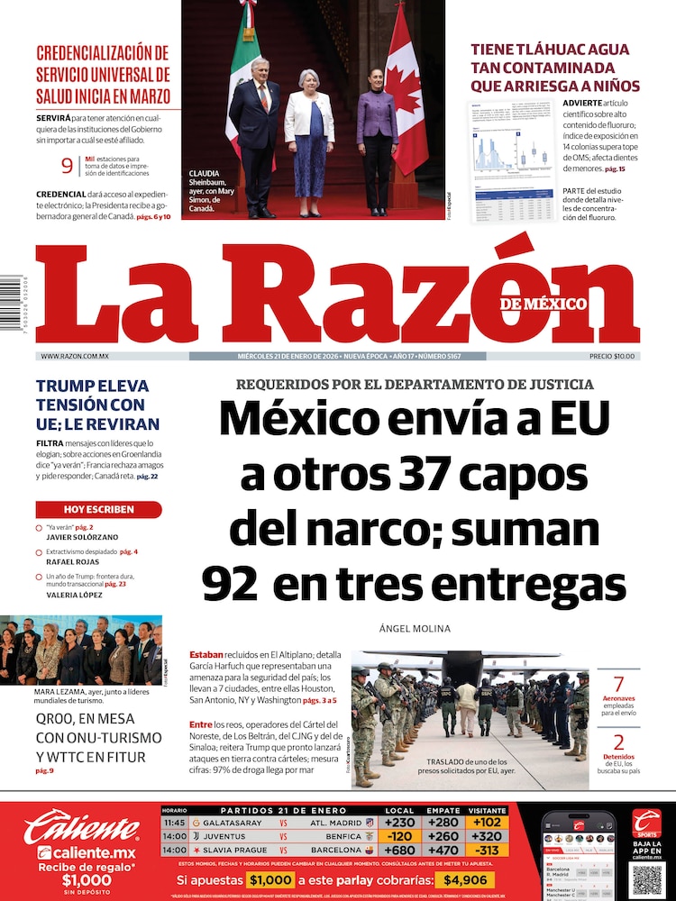 La Razón 21 de Enero 2026