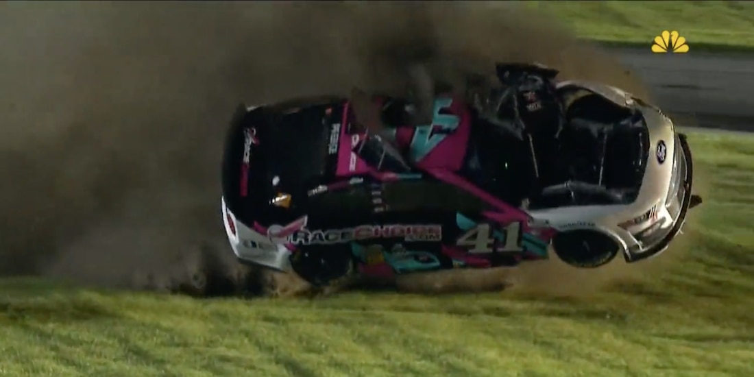 Se vivió un momento de auténtico terror en la NASCAR Cup Series en el Daytona International Speedway