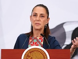 CLAUDIA SHEINBAUM, Presidenta de México, ayer, en conferencia de prensa.