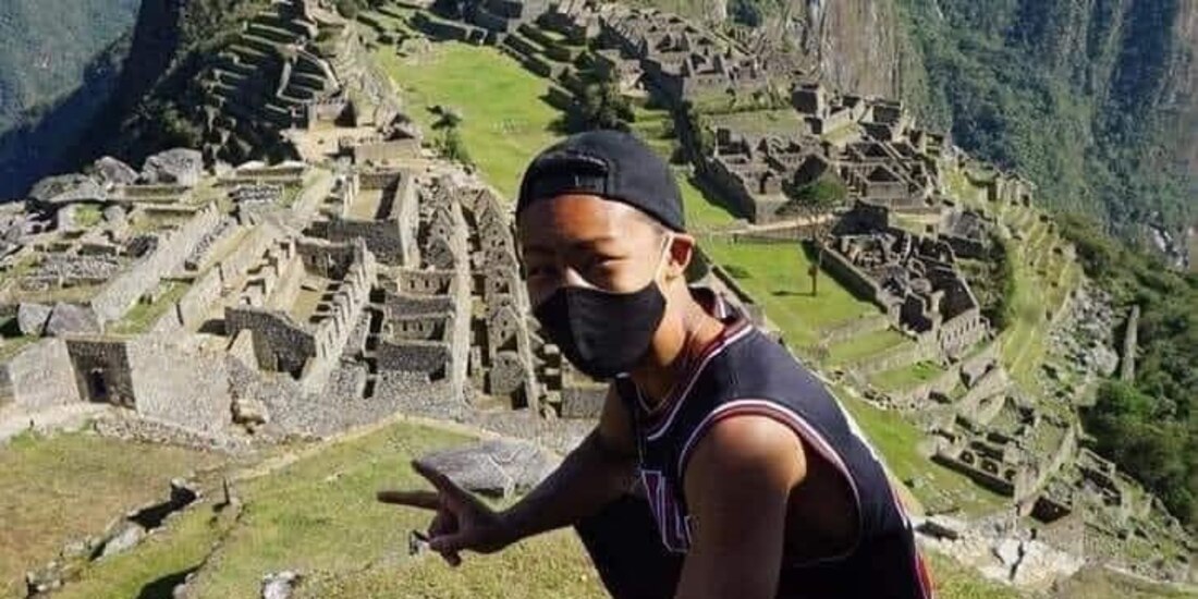 El turista de origen japonés, se quedó varado en Perú desde mediados de marzo.