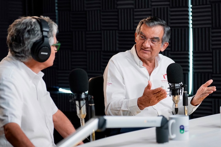 El gobernador de Tamaulipas, Américo Villarreal Anaya.