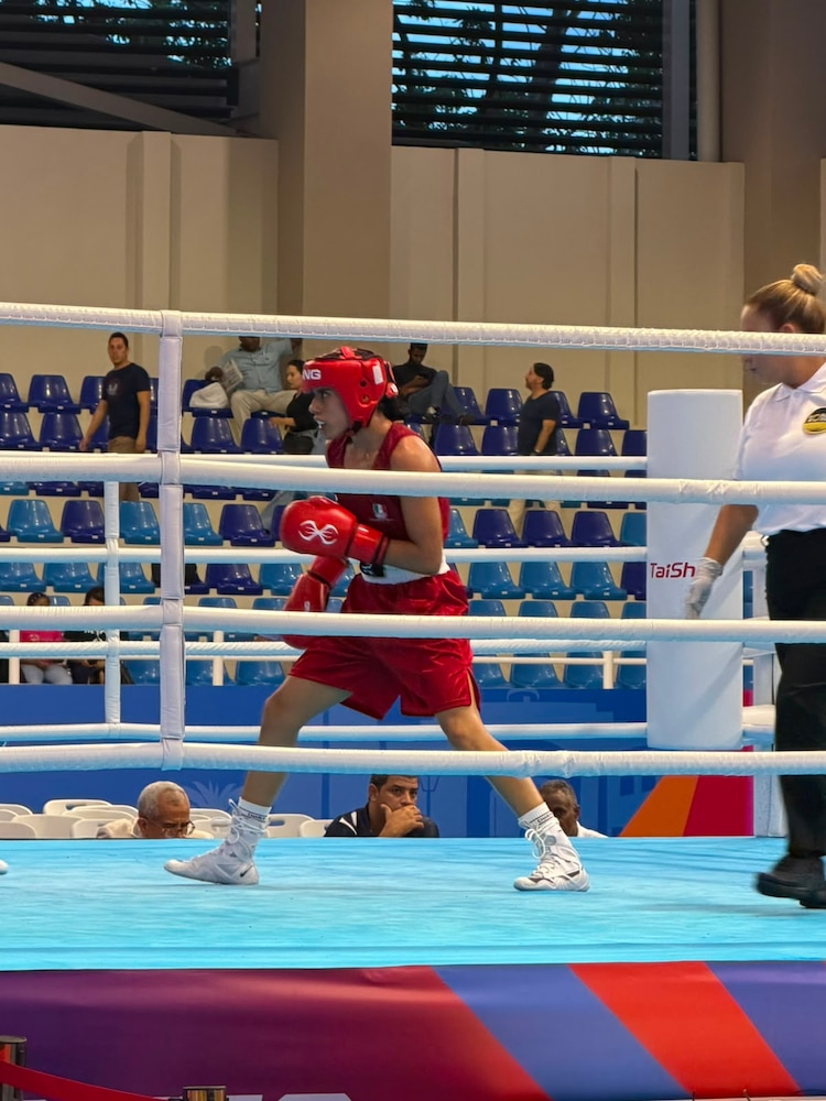 La campeona mundial juvenil, Valeria Amparán, en los Juegos Centroamericanos y del Caribe Santo Domingo 2026