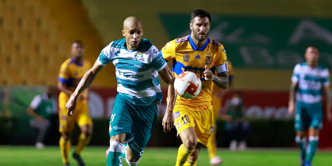 Tigres derrotó 2-0 a Santos en Monterrey en la Jornada 10 del Guard1anes 2020.