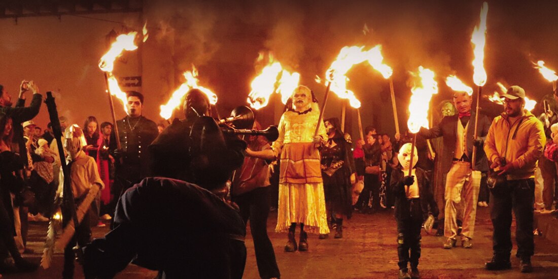 Disfraces que se vieron en la Marcha de las Bestias