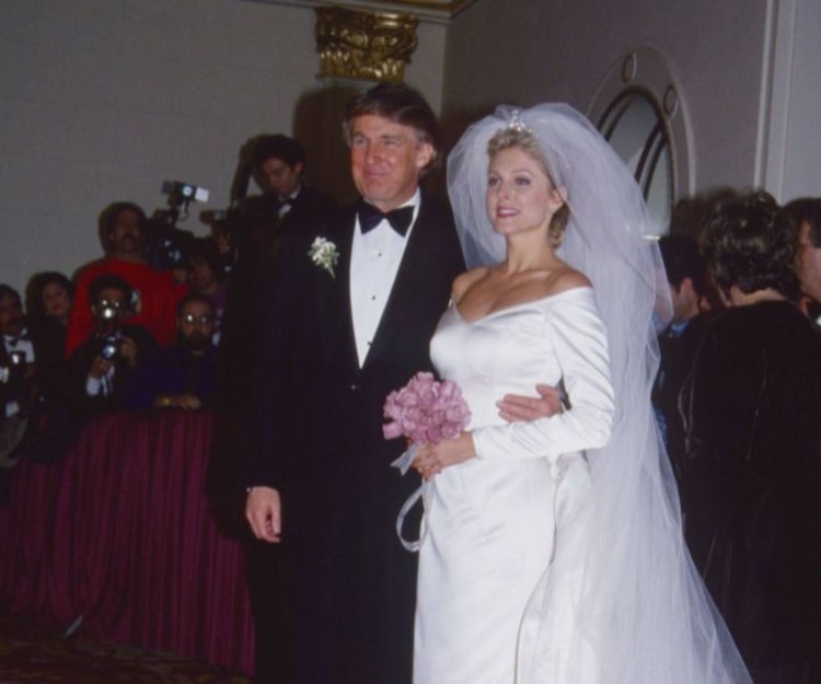 Marla Maples fue la segunda esposa de Donald Trump.