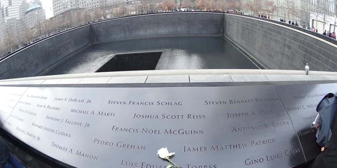 Memorial a víctimas de los ataques terroristas del 11 de septiembre de 2001.