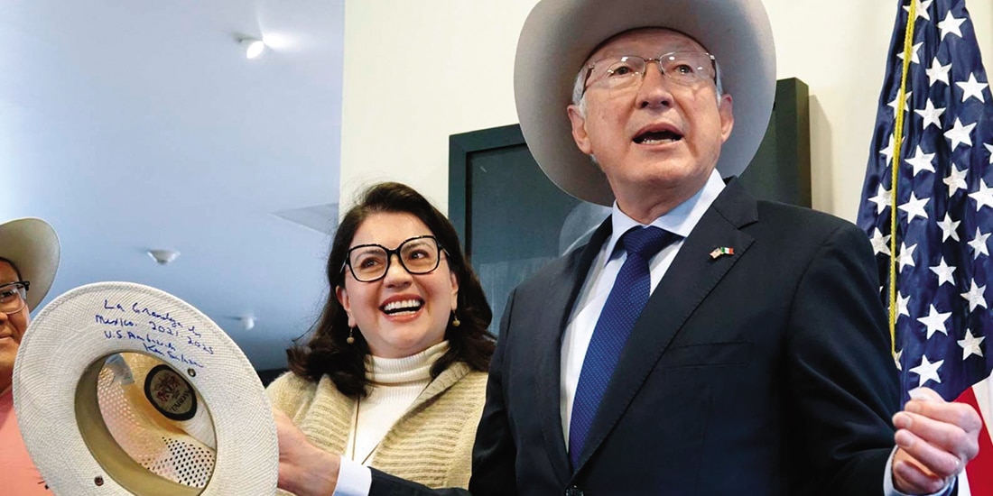El exembajador de EU, en imagen de archivo del 5 de enero de 2025.