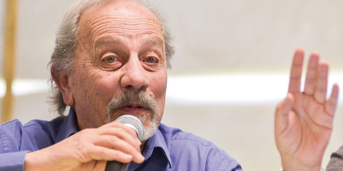 El historiador Adolfo Gilly, quien falleció el pasado martes, en imagen de archivo.