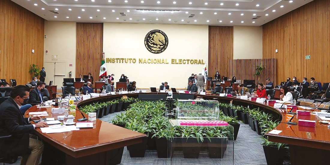 Sesión extraordinaria del INE, el pasado 25 de enero.