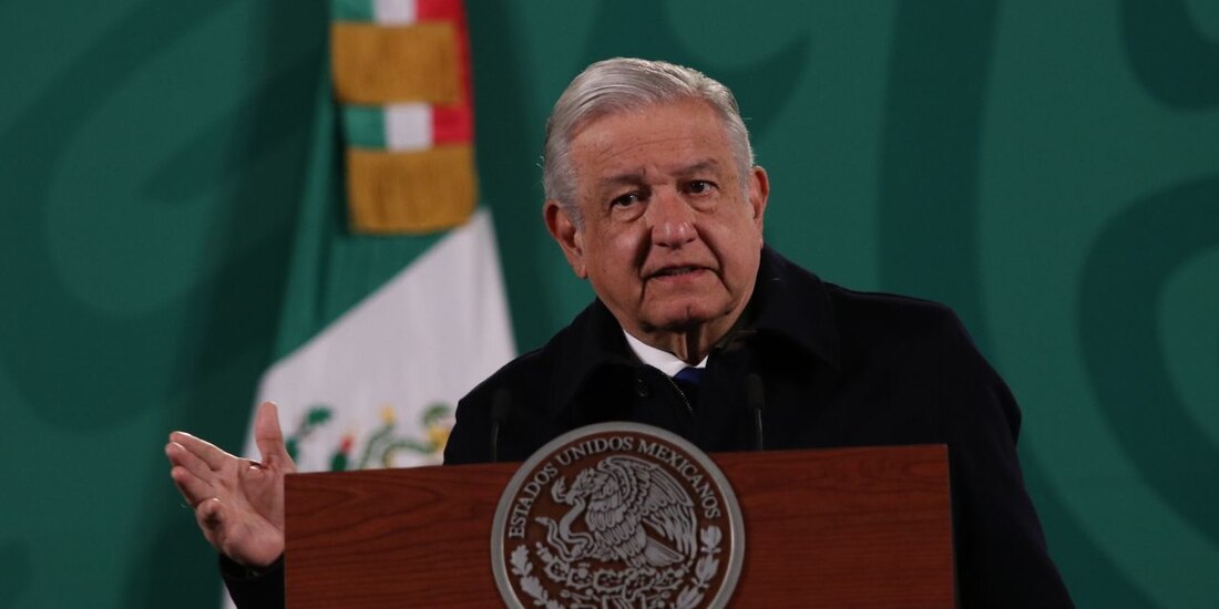 AMLO en conferencia de este lunes.