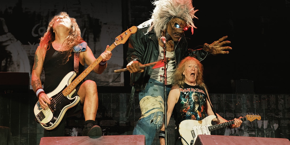 Iron Maiden "revienta" con una buena dosis de Heavy Metal