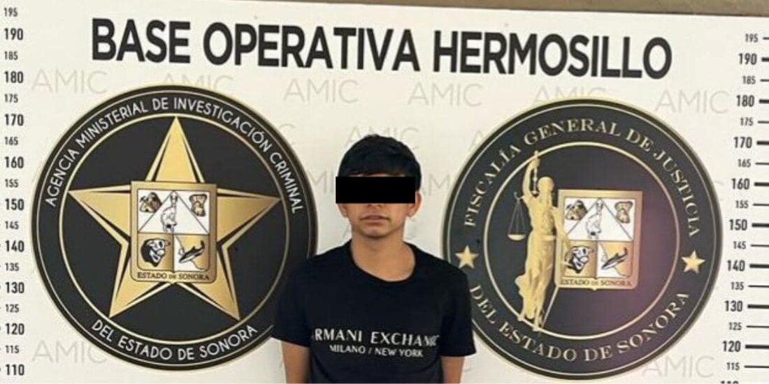 Leonel "N" se identificó como sobrino de la esposa de un objetivo criminal en Sonora.