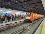 En la imagen, un tren de la Línea 1 del Metro de la Ciudad de México.