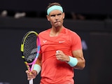 Rafael Nadal durante un partido en el torneo de Brisbane en enero pasado.