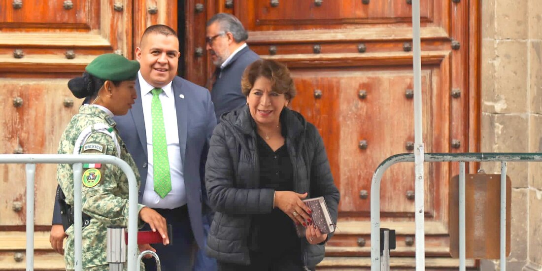 Delfina Gómez, quien gobernará el Estado de México.