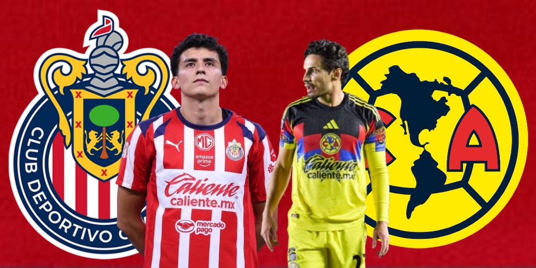 Chivas y América se enfrentan en el Clásico Nacional