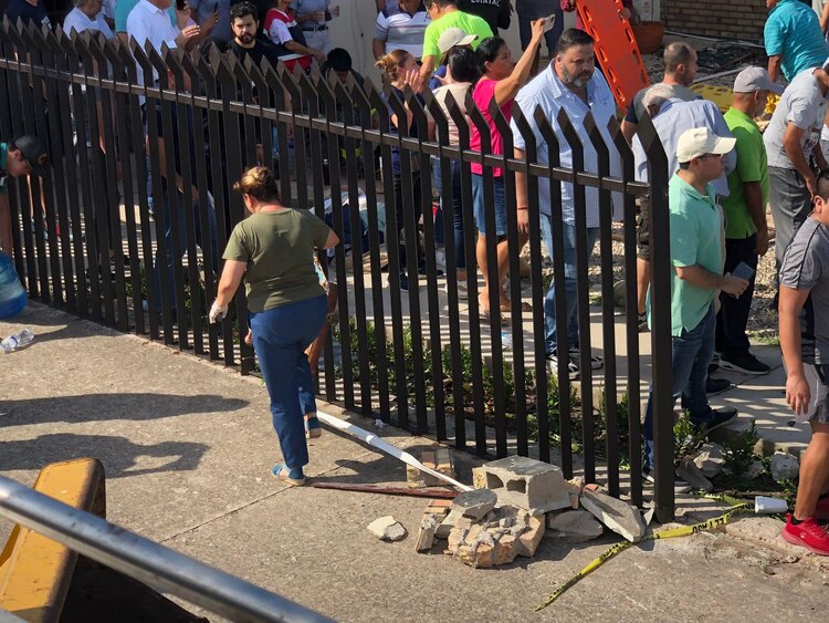 Colapsa techo de iglesia en Ciudad Madero, Tamaulipas