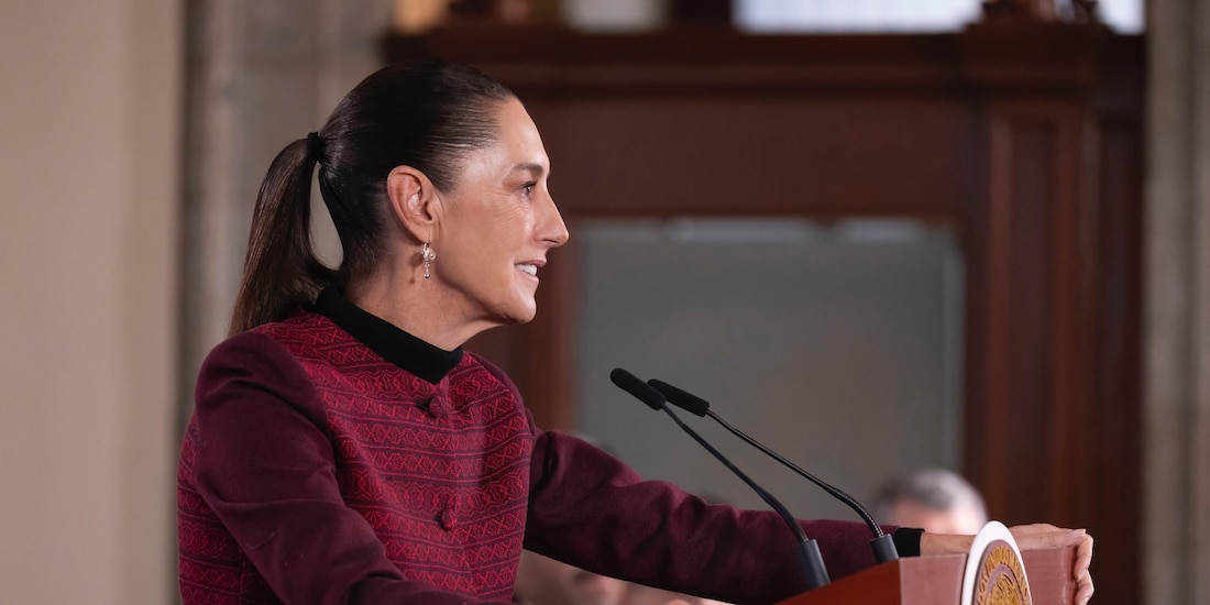 Claudi Sheinbaum, Presidenta de México.