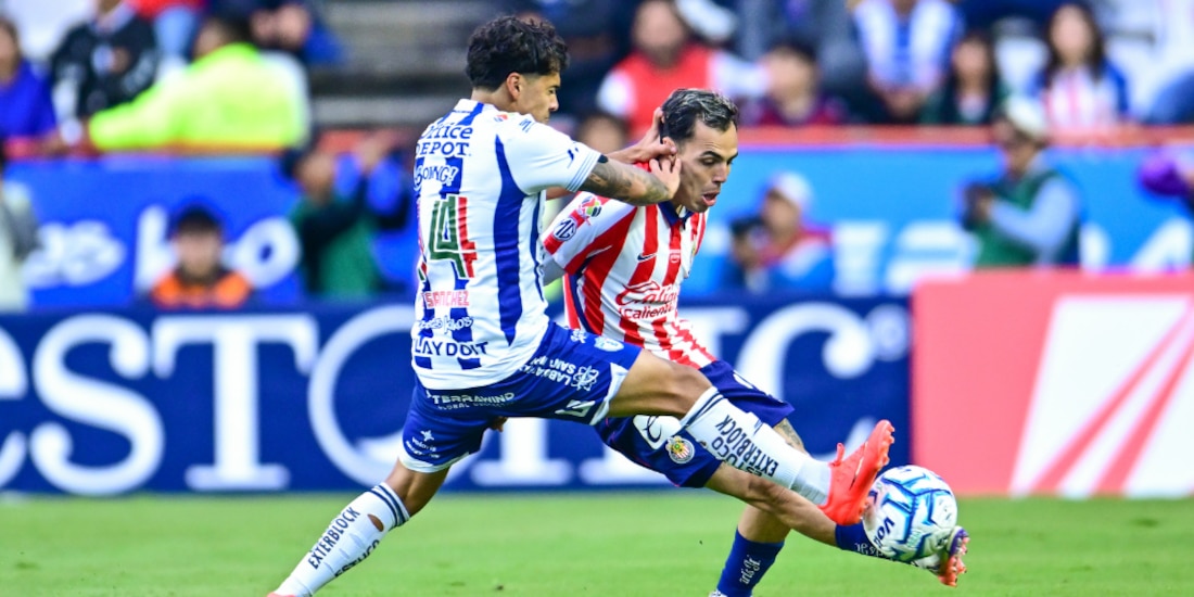 Pachuca y Chivas empatan en el Estadio Hidalgo.