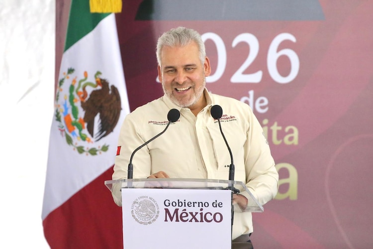 El gobernador de Michoacán, Alfredo Ramírez Bedolla.