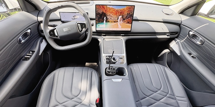 Geely EX5 EM-I llega a México y promete 1,000 km de autonomía