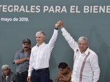 Andrés Manuel López Obrador, presidente de la República y Alfredo del Mazo Maza, Gobernador del Estado de México.