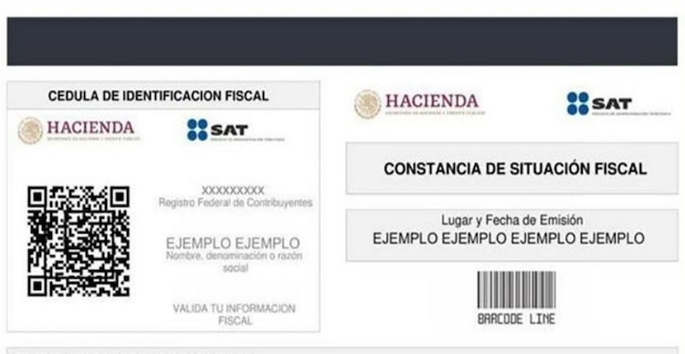 Constancia de Situación Fiscal