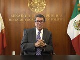 Ricardo Monreal, líder de la Jucopo en el Senado.