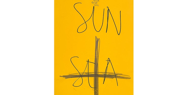 Stefan Brüggemann explora el lenguaje como abstracción