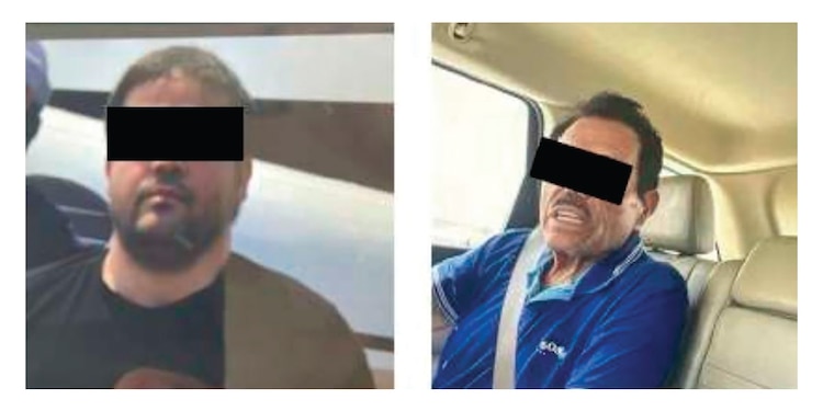 JOAQUÍN Guzmán López e Ismael Zambada, tras la detención de éste, en julio de 2024