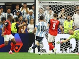 Lionel Messi marcó en el Argentina vs Austria su gol 16 en Mundiales para rebasar a Miroslav Klose.