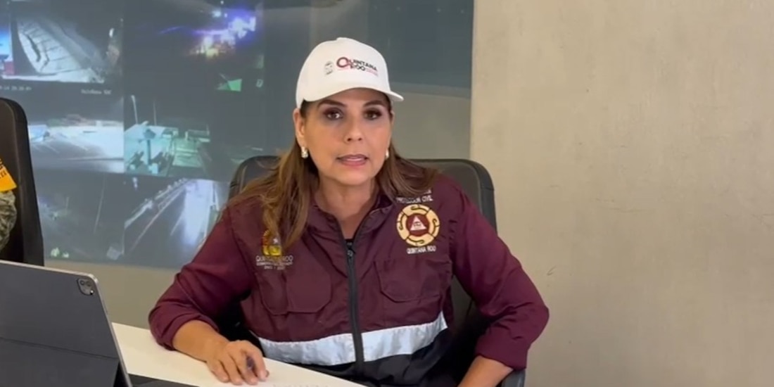 La gobernadora Mara Lezama anunció que en Cozumel, Puerto Morelos, Isla Mujeres, Lázaro Cárdenas, Benito Juárez, Solidaridad y Tulum se suspenderán las clases por la tormenta tropical "Helene".