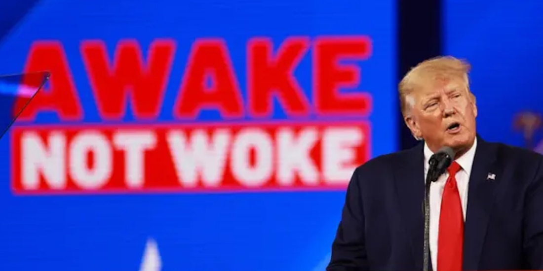 'Woke', un término adoptado por Donald Trump.