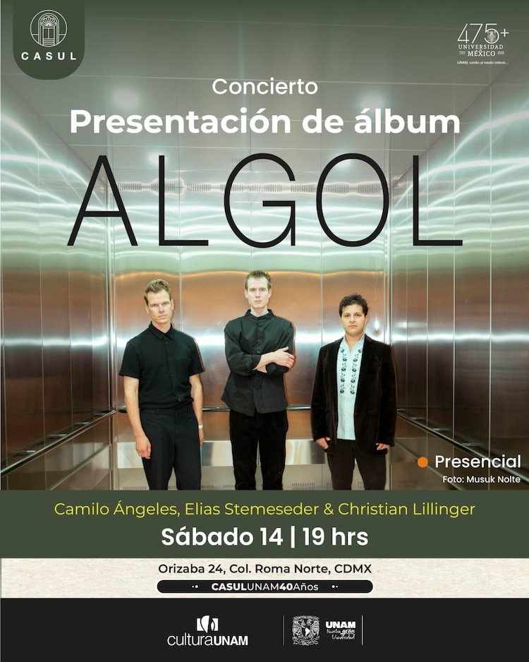 Presentación del álbum ALGOL