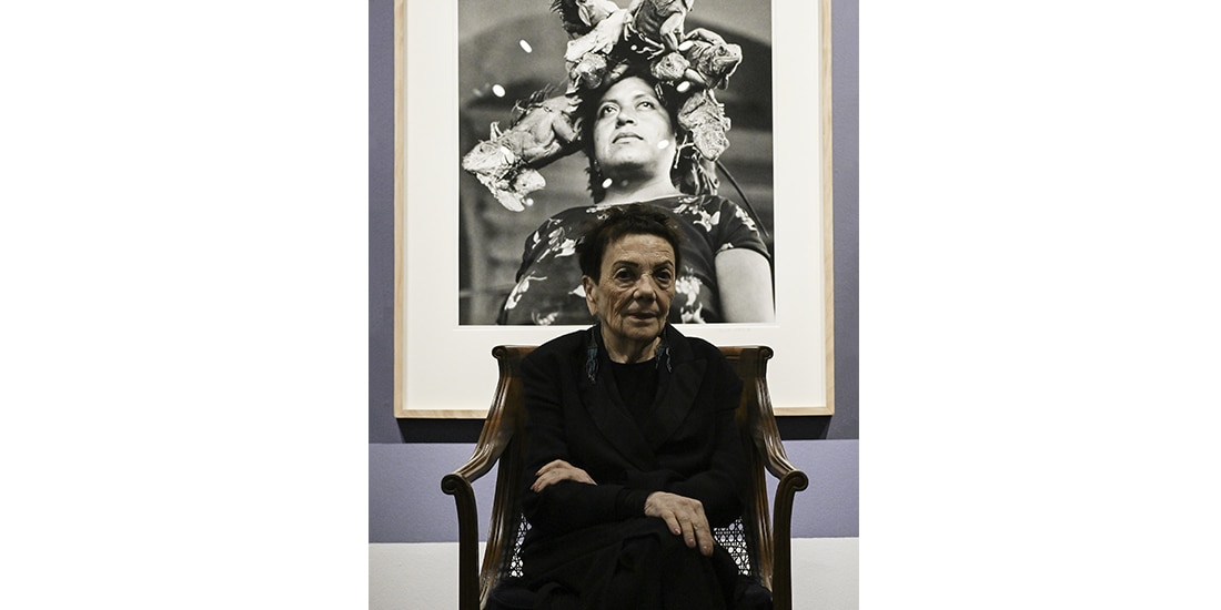 Graciela Iturbide, ayer.