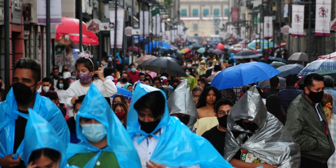 Fuertes lluvias CDMX