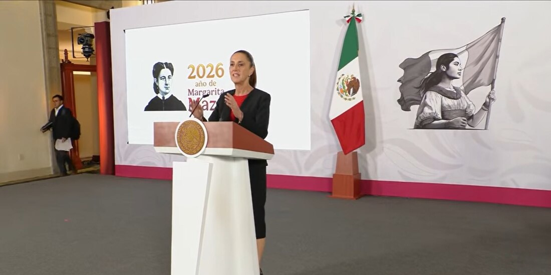 Claudia Sheinbaum, Presidenta de México.