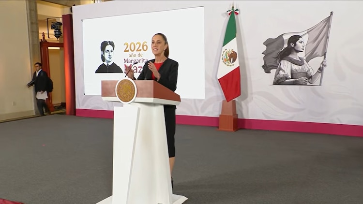 Claudia Sheinbaum, Presidenta de México.