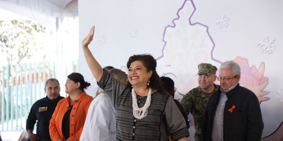 En la imagen, la Jefa de Gobierno de la Ciudad de México, Clara Brugada.