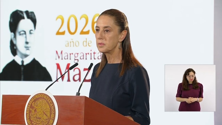 Claudia Sheinbaum, presidenta de México.