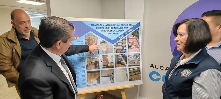 Espacios dignos para personal y usuarios en el renovado inmueble de la alcaldía Coyoacán.