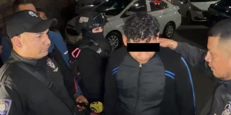 Juan Jesús "N", detenido, identificado como presunto autor material de feminicidio de Edith.