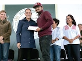RECONOCIMIENTO a trabajadores del municipio de Baja California, ayer