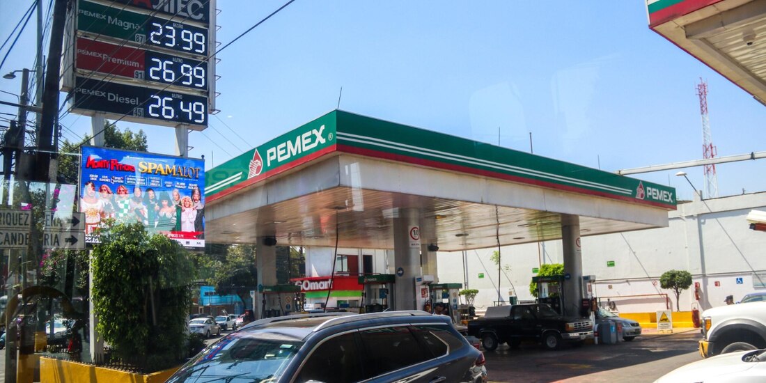 Estación de gasolina en la Ciudad de México, el pasado 23 de marzo.