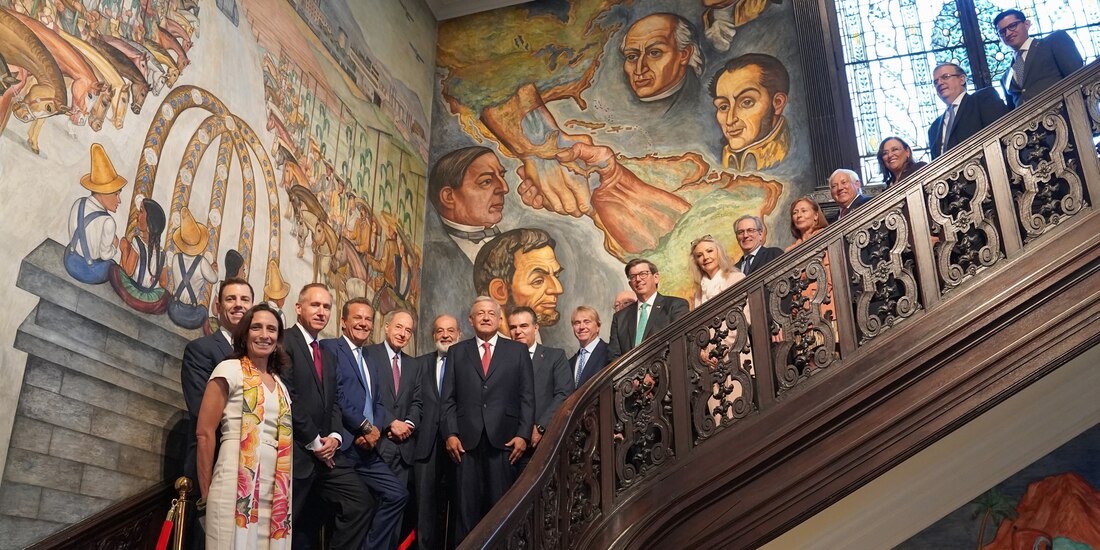 AMLO sigue este miércoles en Washington.