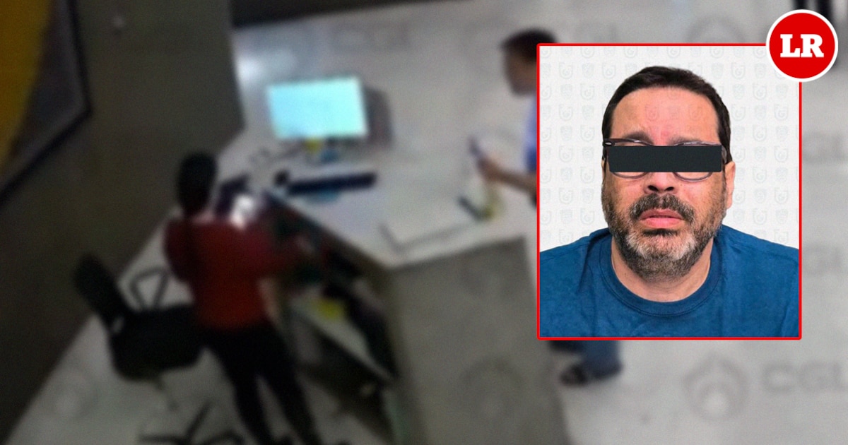 Photo: razon.com.mx Detenido Jorge Octavio Cortez Jiménez por agresión a una recepcionista en un hotel de Santa Fe