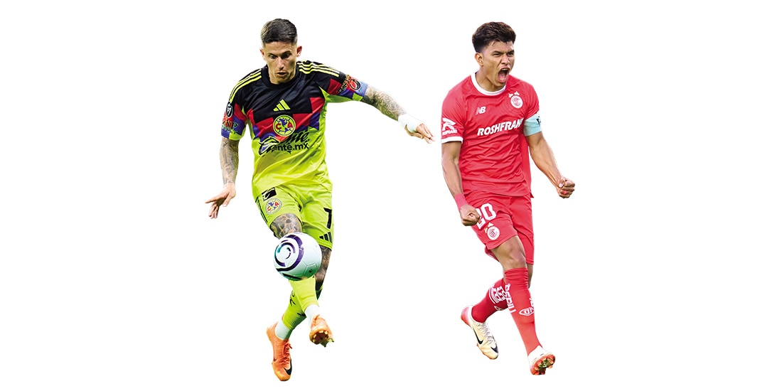 En la imagen, los futbolistas Brian Rodríguez y Jesús Gallardo