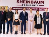 “Nuestra política es la construcción de la paz”, aseveró Sheinbaum.