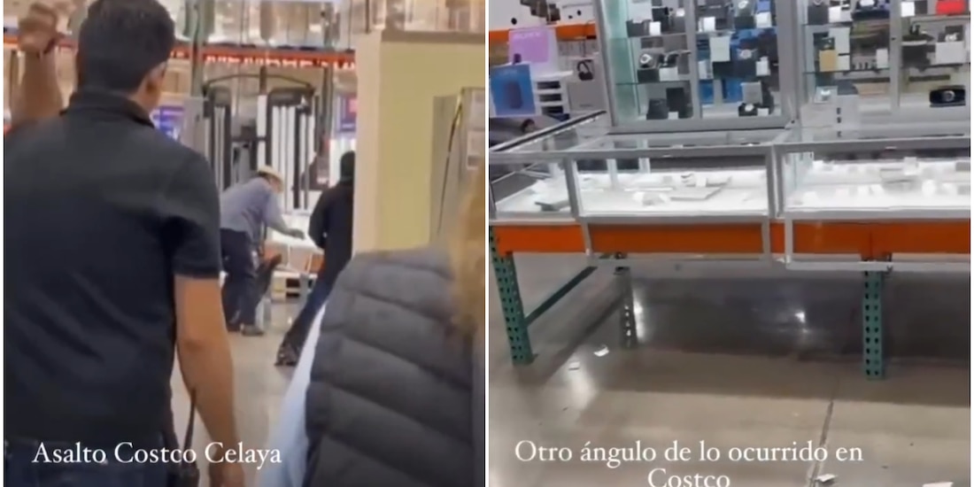 Clientes registran asalto en Costo de Celaya, Guanajuato.